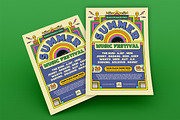 Summer Music Festival Flyer, a Flyer Template by megarez (Thumbnail 3 of 3)
