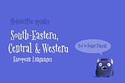 MonsterPie – Funny Serif Family, a Serif Font by Marc Lohner (Thumbnail 6 of 7)