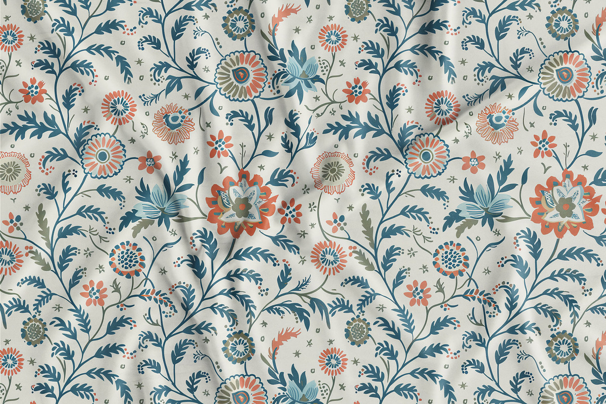 Indian Ornament Art Ethnic Pattern, a Pattern Graphic by Olya Creative (Photo 24 of 29)