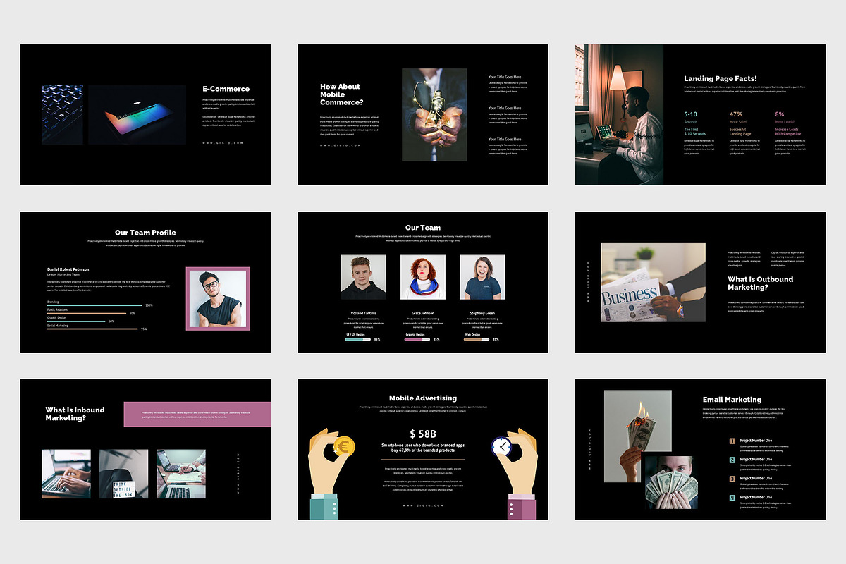 Gigio : Online Promo Powerpoint, a Presentation Template by Punkl Camp (Photo 7 of 9)