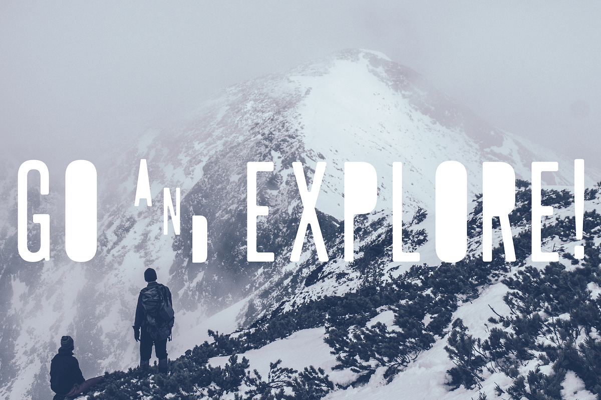 Ranahan – Vintage Sans Serif Font, a Sans Serif Font by Platform Design (Photo 6 of 6)