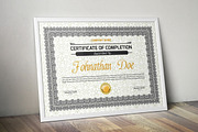Certificate Word | PSD | AI, a Stationery Template by Curve Design (Thumbnail 3 of 4)