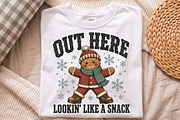 Funny Christmas t-shirt design Png, a Seasonal Illustration by Libby Wishes (Thumbnail 4 of 4)