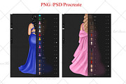 Fashion girl plus size, bridesmaids, a Person Illustration by DekoArt (Thumbnail 4 of 5)