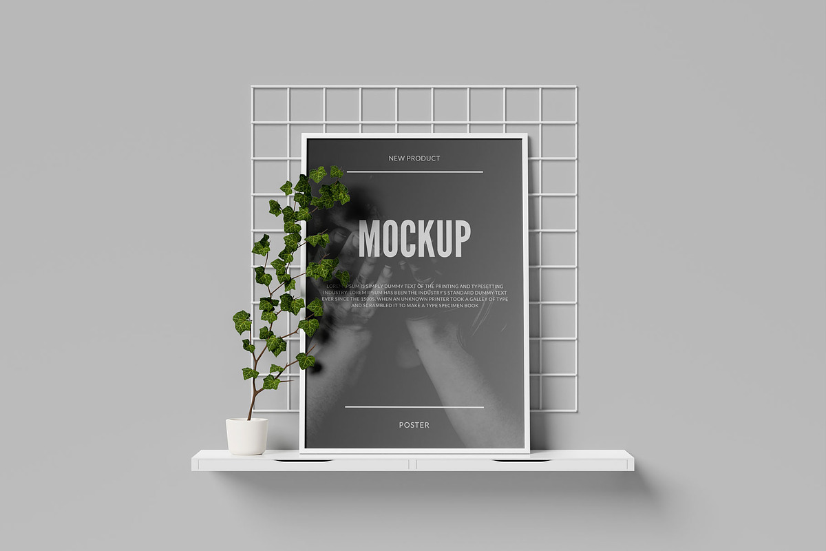 Photo Frame Mockup, a Print Template by Pexelcorner (Photo 2 of 8)