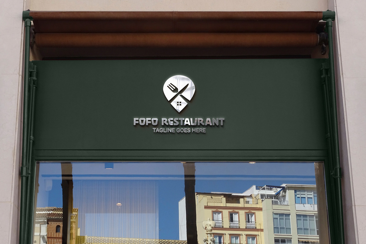 FoFo Restaurant - Logo Template, a Branding & Logo Template by DesignBox (Photo 2 of 6)