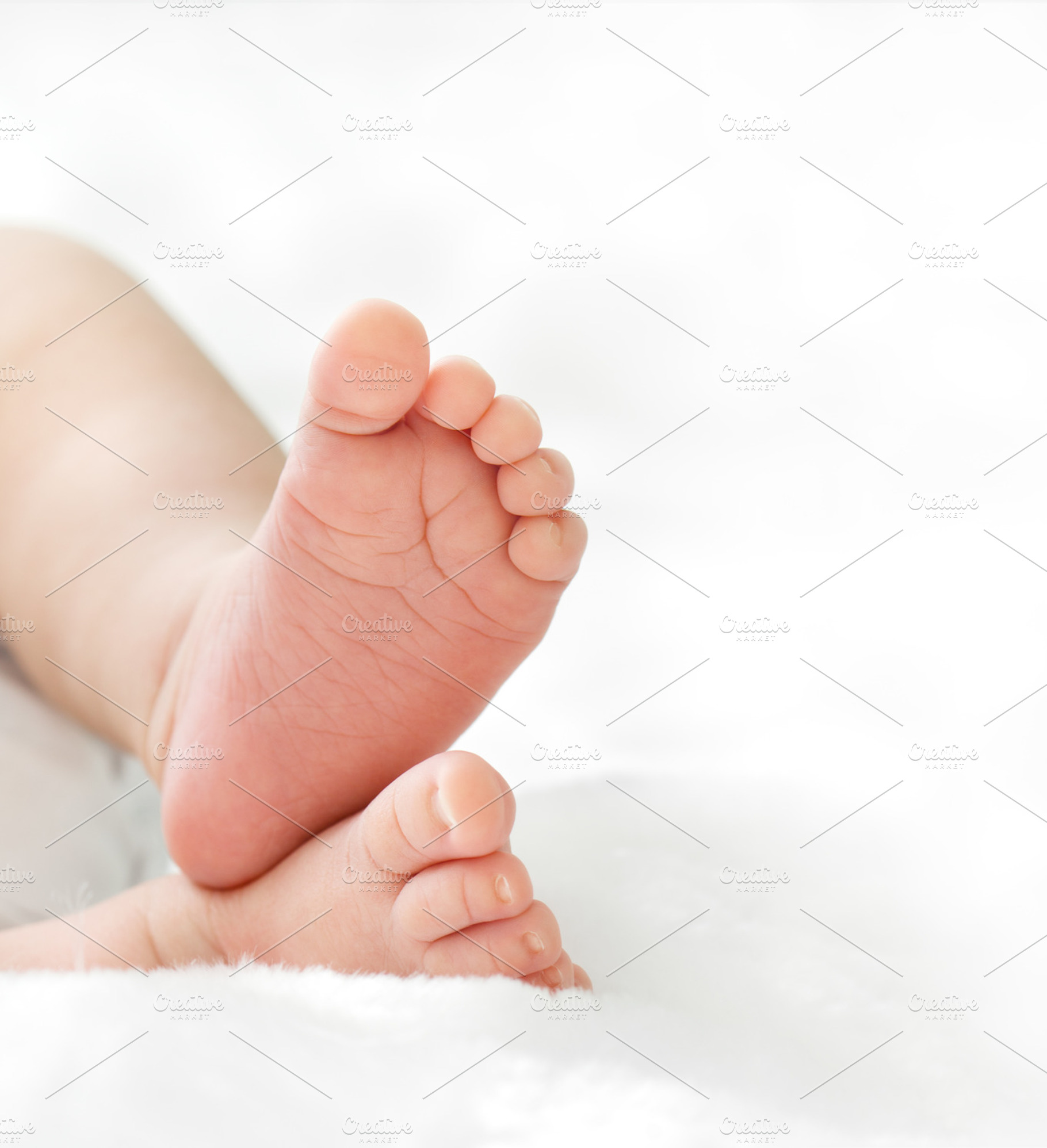 Newborn baby's feet containing baby, feet, and human, a Person Photo by Lenka_X