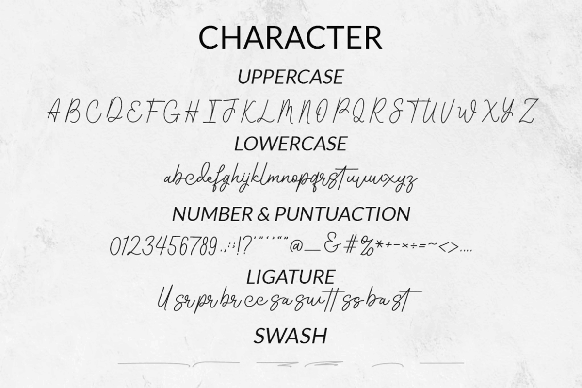 Wathenda Chic Calligraphy, a Script Font by Muwatta Studio (Photo 11 of 11)