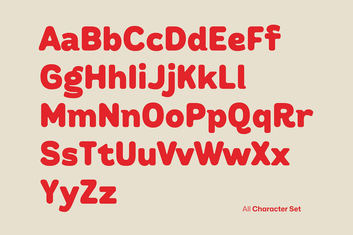 Retro Brunch Sans - Rounded Display, a Sans Serif Font by Studio Moara (Photo 4 of 8)