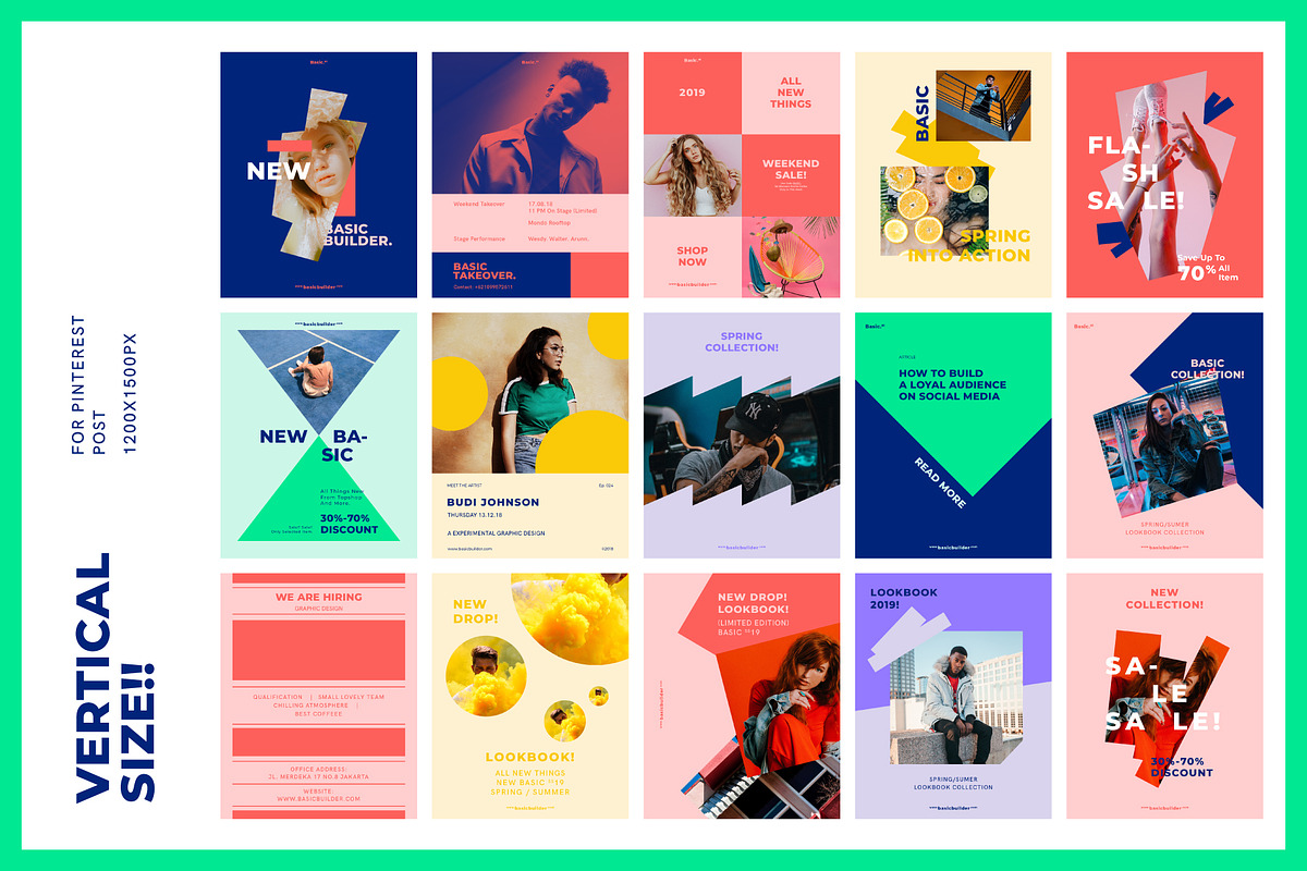 BASIC-Social Media Kit Collection, a Social Media Template by Invasi Studio (Photo 11 of 13)