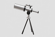 Telescope 3d Model, an Object 3D Model by fahad121 (Thumbnail 2 of 7)