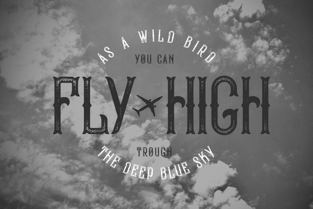 Bald Eagle Typeface preview 2