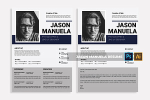 Jason Manuela CV & Resume