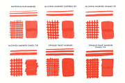 Markers Procreate Brush Set, a Brush Add-On by Insalata Illustrata (Thumbnail 11 of 12)