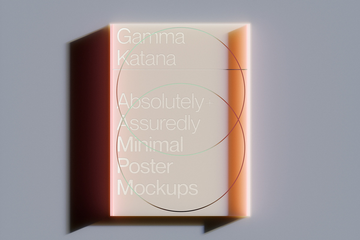 Gamma Katana, an Advertising Mockup by Clear Supply (Photo 11 of 17)
