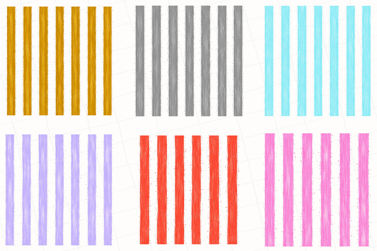 Distressed Stripes Background Bundle, a Seasonal Illustration by OK Design (Photo 3 of 6)