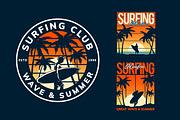 surfing T-Shirt design BUNDEL, an Object Illustration by grindstudio (Thumbnail 3 of 5)