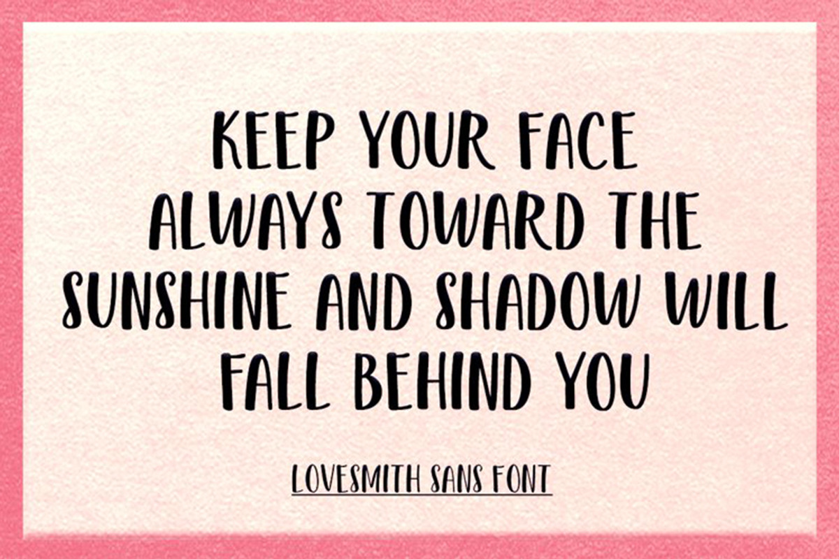Lovesmith Font Duo, a Script Font by Solidtype (Photo 7 of 7)