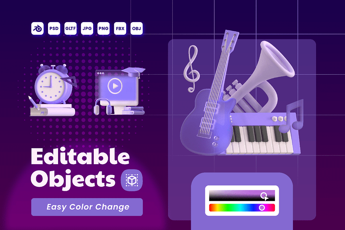 Education Object 3D, an Object 3D Model by kerismaker (Photo 4 of 9)