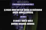 Rapuha - geometric display typeface, a Sans Serif Font by Pásha (Thumbnail 3 of 7)