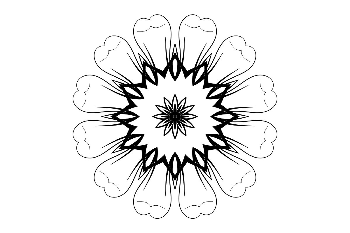 Spiritual Mandala Artwork Bundle, a Decorative Illustration by NJ Himel (Photo 41 of 104)