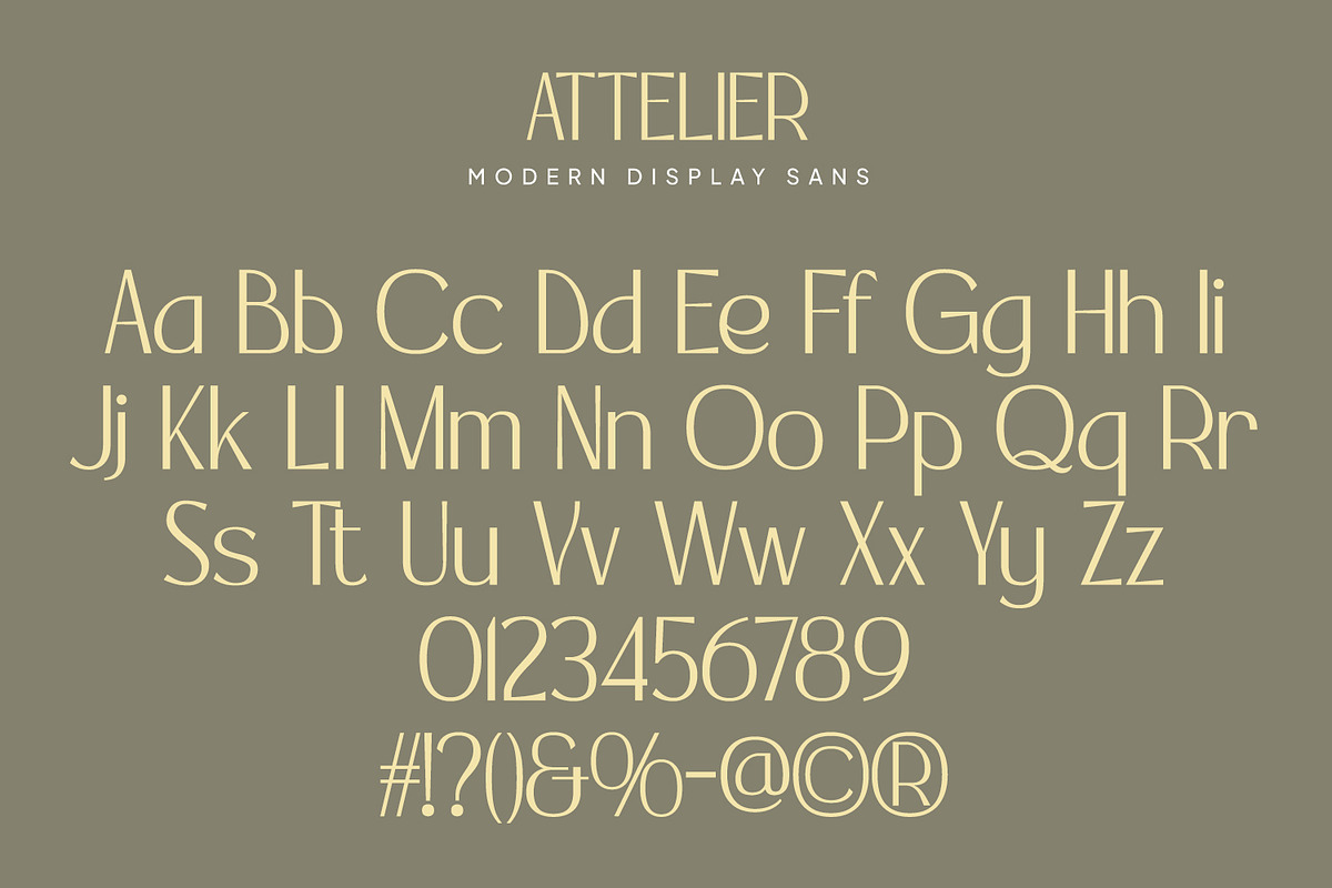 Attelier, a Sans Serif Font by Nathatype (Photo 6 of 12)