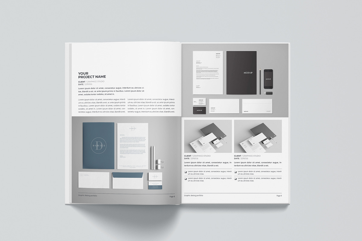 Portfolio Design, a Brochure Template by obidullah_01 (Photo 6 of 17)