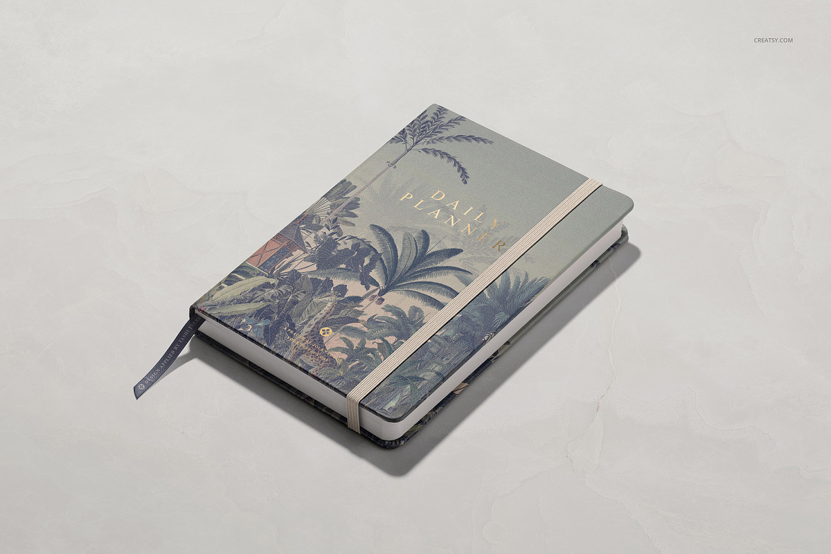 Leather Notebook Mockup Set, a Merchandise Mockup by creatsy5 (Photo 6 of 10)