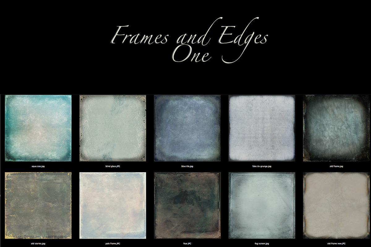 Frames and Edges one - Textures preview 2