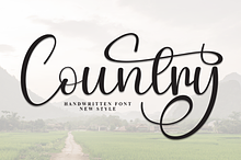 Country | Script Font