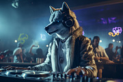 Animal DJs. 30 images, an Animal Illustration by Handmadefont (Thumbnail 6 of 10)