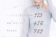 Margaret - Textured Handwritten Font, a Handwritten Font by Lilithcollageart (Thumbnail 8 of 9)