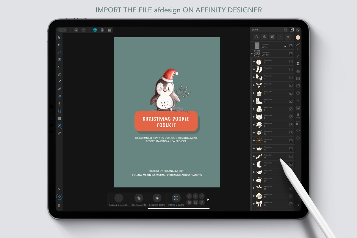 Doodles Drawing Toolkit, a Brush Add-On by Rosangela Curti (Photo 5 of 12)