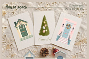 House-Porch, a Seasonal Illustration by Collection by VY (Thumbnail 7 of 7)