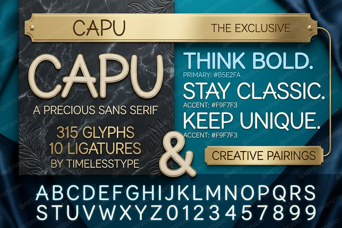 Capu - Modern Luxury Serif Font, a Serif Font by Astuti Studio (Photo 13 of 16)