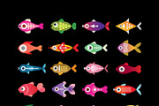Exotic Fishes, an Icon by danjazzia (Thumbnail 2 of 2)