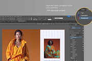 Lookbook Template, Fashion Editorial, a Brochure Template by R-studio (Thumbnail 3 of 9)