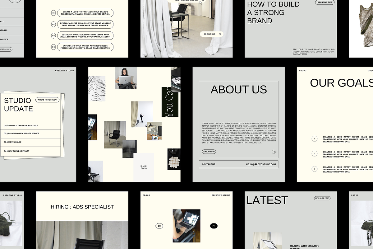 Instagram Branding Coach | Canva, a Social Media Template by Studio Provo (Photo 2 of 9)