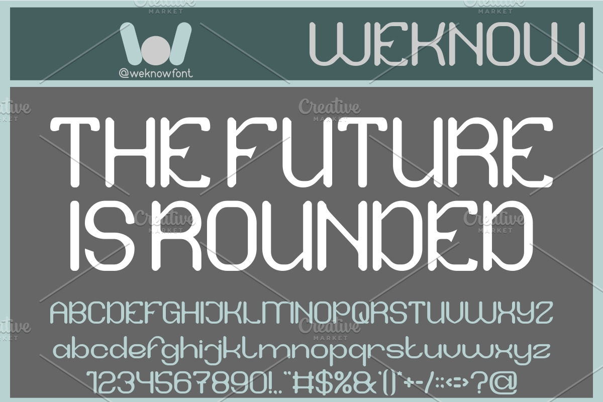 Neo Logic font, a Font by weknow (Photo 2 of 8)