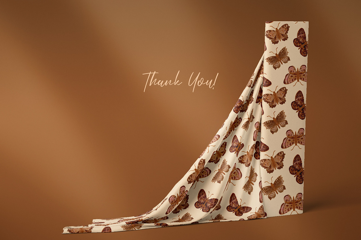 Watercolor Butterflies patterns, a Pattern Graphic by Tiger and Flower (Photo 17 of 17)