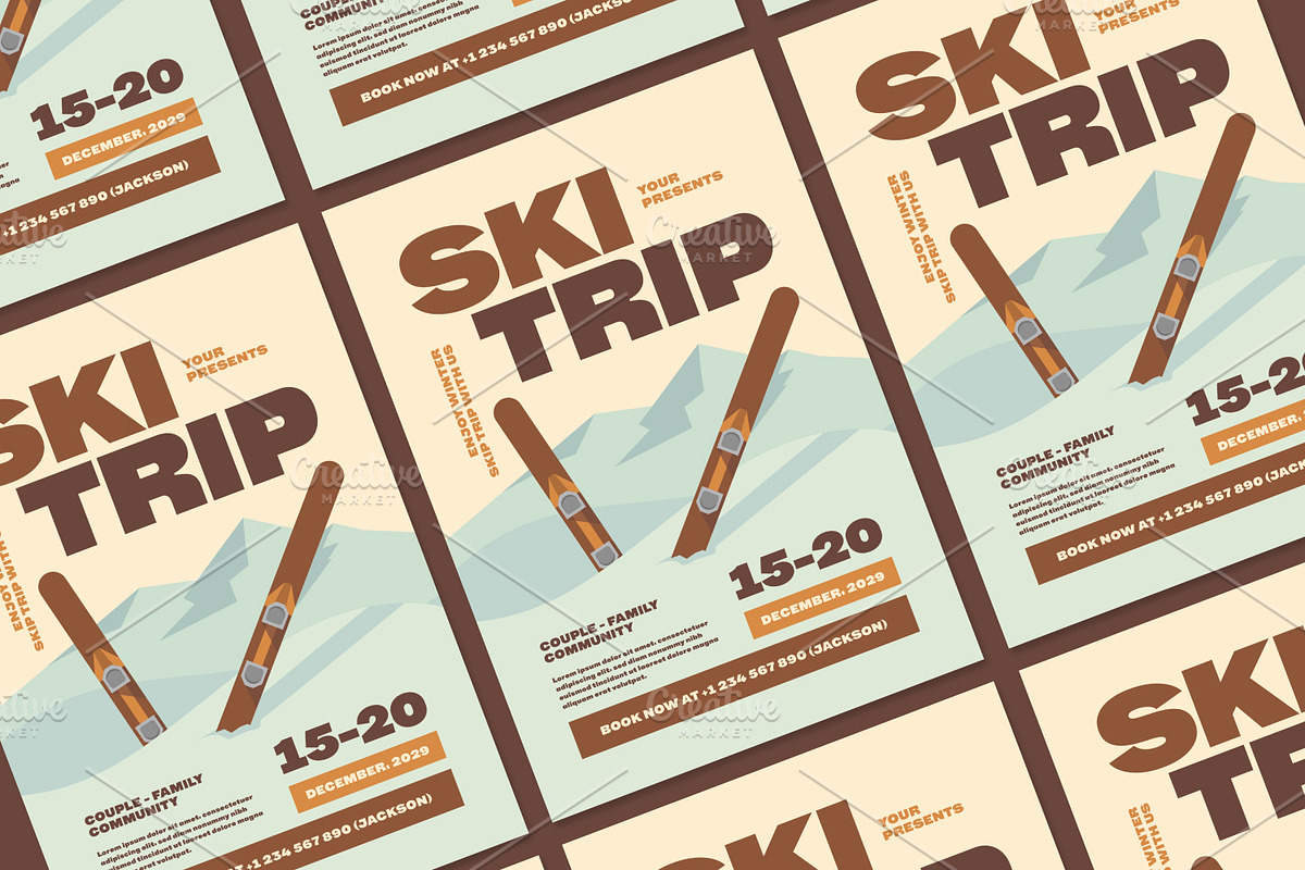 Ski Race - Flyer, a Brochure Template by Izdihaar_Studio (Photo 2 of 3)