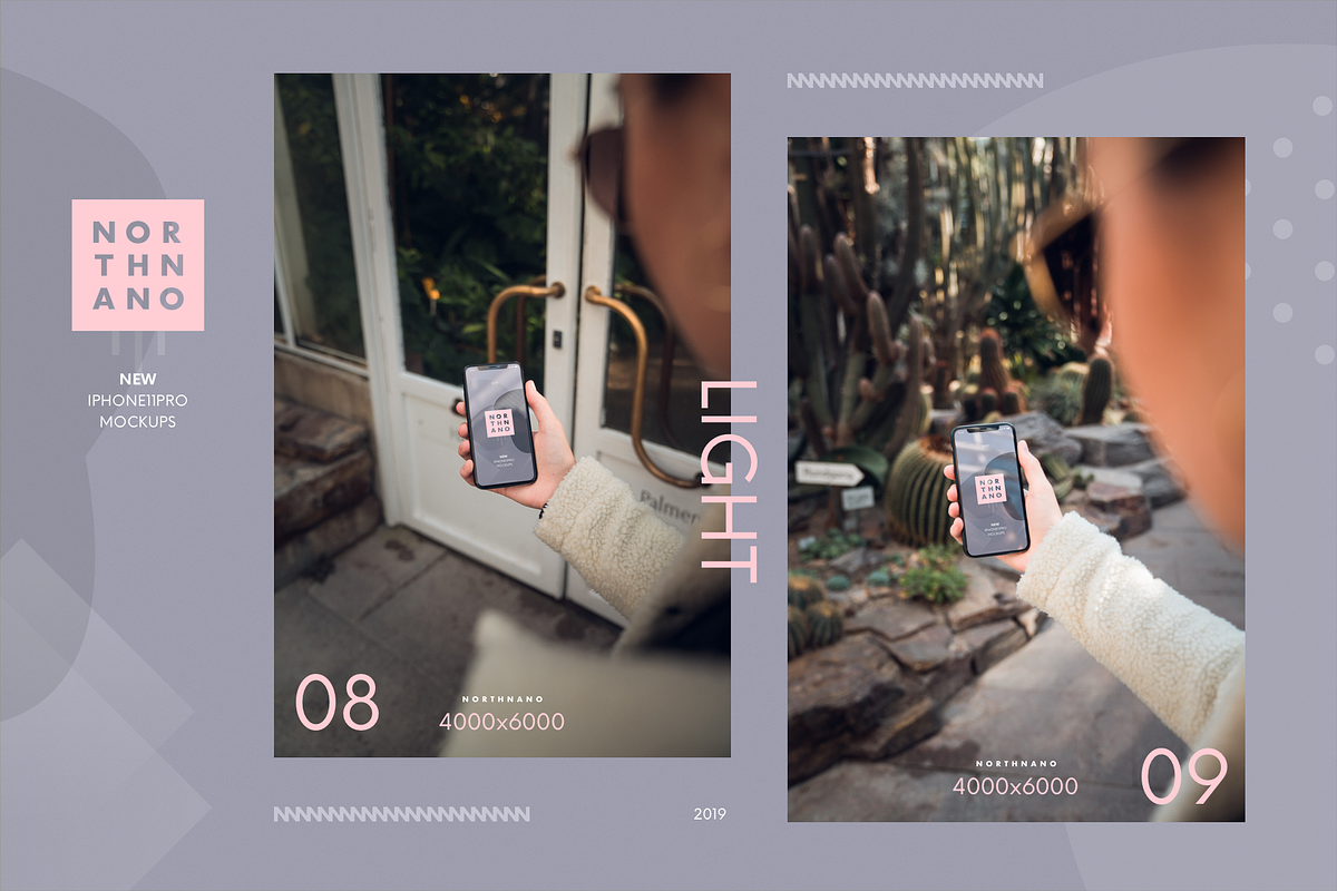 iPhone 11 Pro PSD/SKETCH Mockups, an iPhone Mockup by North&Nano (Photo 8 of 9)