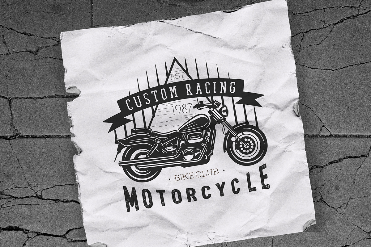 Motorcycles, a Branding & Logo Template by DOBROGRAPH (Photo 7 of 7)