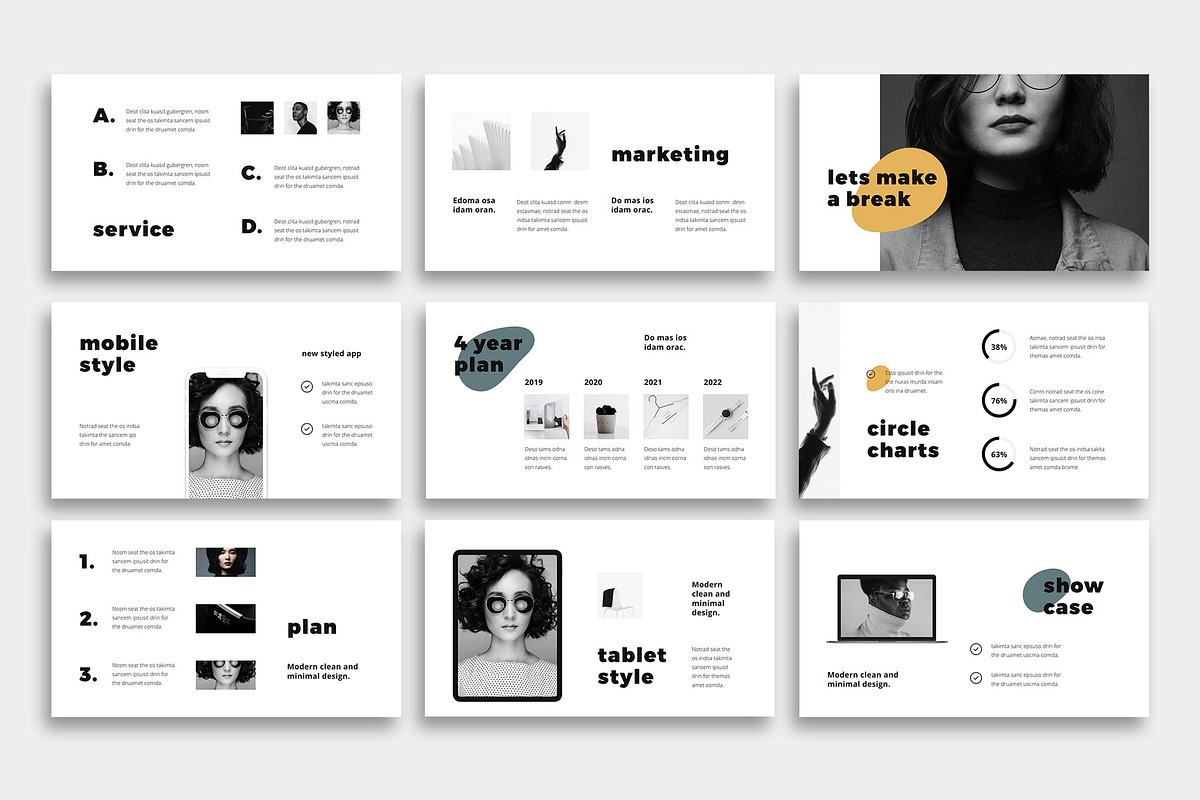 MOSY - Modern Keynote Template, a Presentation Template by PixaSquare