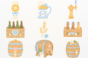 Oktoberfest Festival Clipart Autumn, a Seasonal Illustration by SugarCloudStudioArt (Thumbnail 6 of 6)
