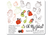 Oh My Gourd Graphics, an Illustration by Digibonbons (Thumbnail 2 of 3)