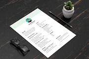 UX Designer Resume Template, a Resume Template by iDoodle Studio (Thumbnail 3 of 4)