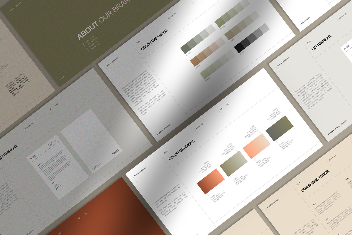 Brand Style Guide, a Branding & Logo Template by Prapti Design (Photo 9 of 12)