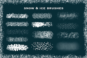 Winter Holiday Brushes For Procreate