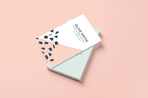 Olive Business Card Template